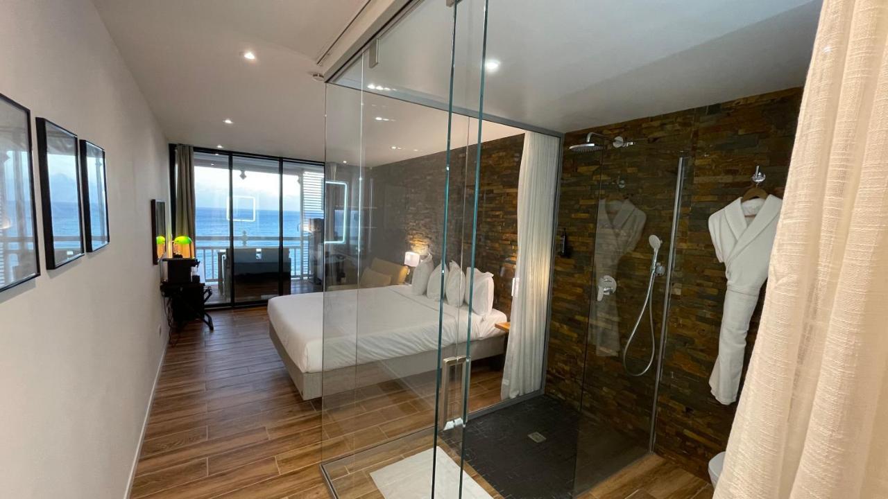 Vue Mer & Rocher - Okavango Blue Studio Le Diamant Esterno foto