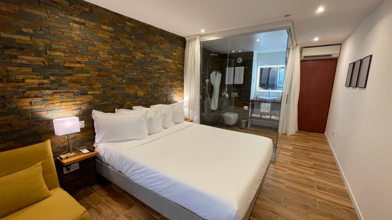 Vue Mer & Rocher - Okavango Blue Studio Le Diamant Esterno foto